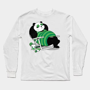 Summer Panda Long Sleeve T-Shirt